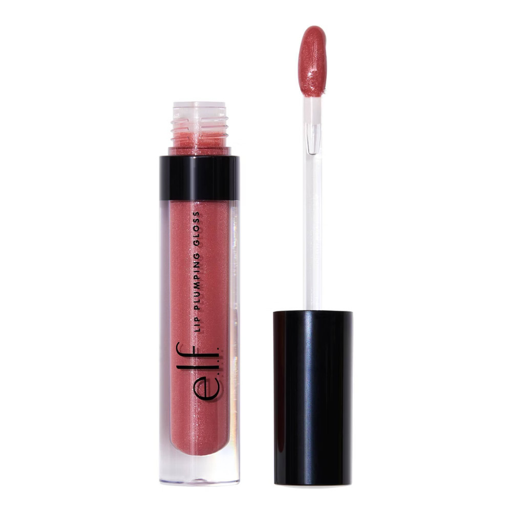 e.l.f. Lip Plumping Gloss - Mauve Lady - 0.09 fl oz | Target