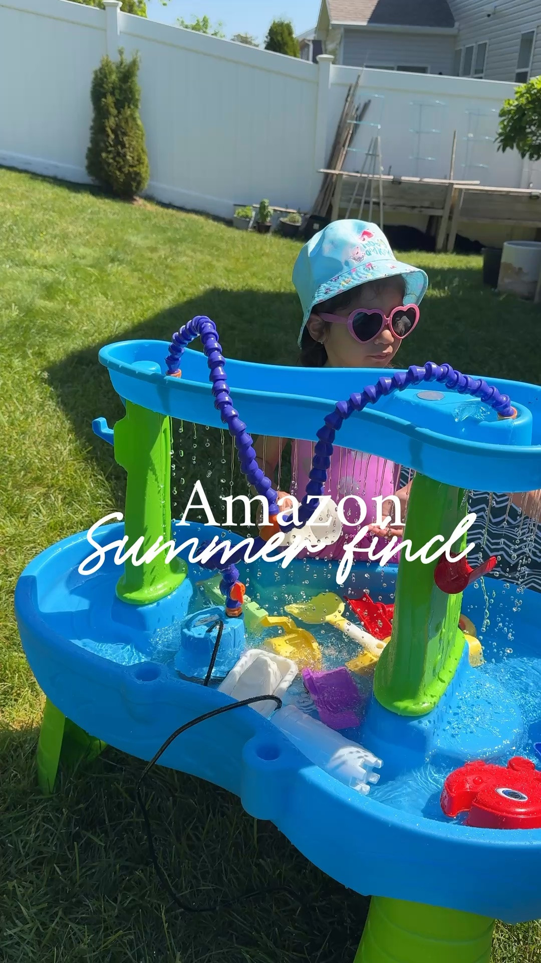 This two way water table pump is the best! The water never stops flowing and you can easily move around the spouts! 

Water table, toddler finds, toddler toys, seasonal fun, summer toy, outdoor play, toddler, outdoor toys, toddler gifts, toddler outdoor toys, toddler outdoor, toys, toddler Amazon, toddler activities

#LTKKids #LTKSeasonal #LTKmomlife