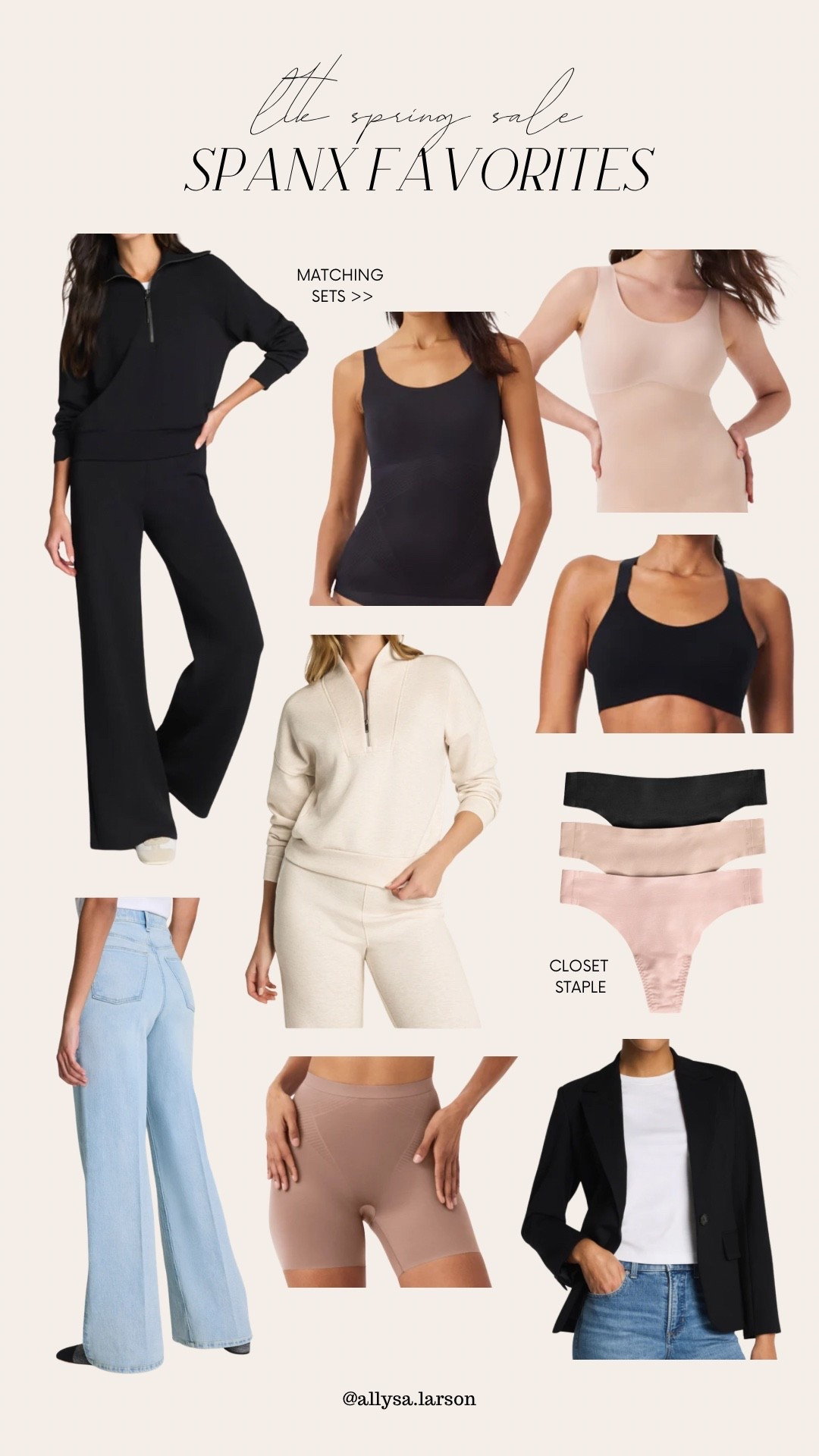 Sharing some of my favorite closet staples from Spanx - currently 20% off sitewide!

#LTKSpringSale #LTKSaleAlert #LTKootd