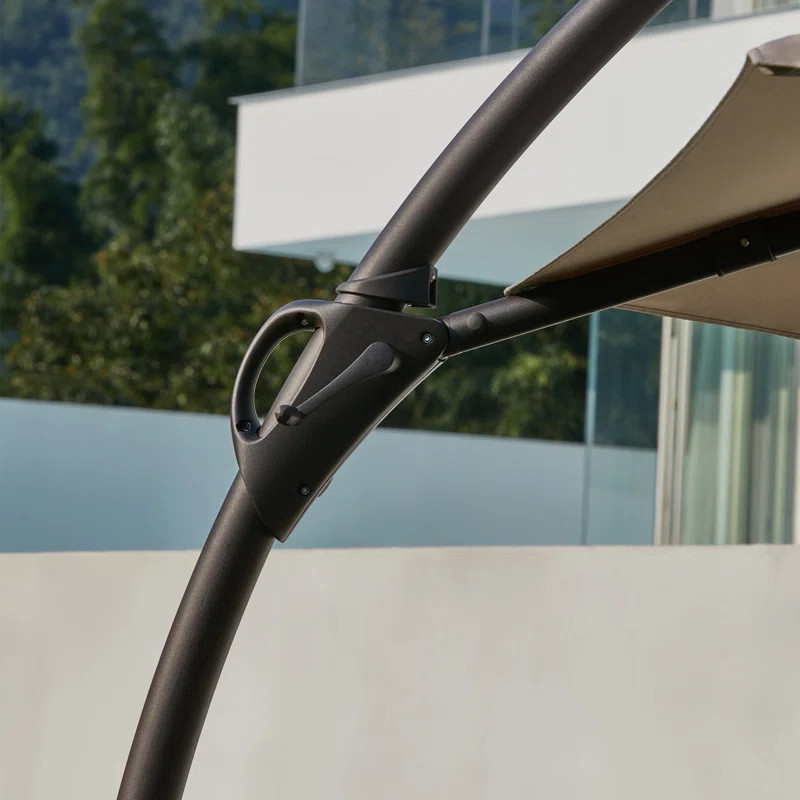 Ebonique 144'' Cantilever Umbrella | Wayfair North America