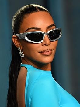AIEYEZO Wrap Around Sports Sunglasses for Men Women Fashion Oval Thick Frame Sun Glasses Stylish ... | Amazon (CA)