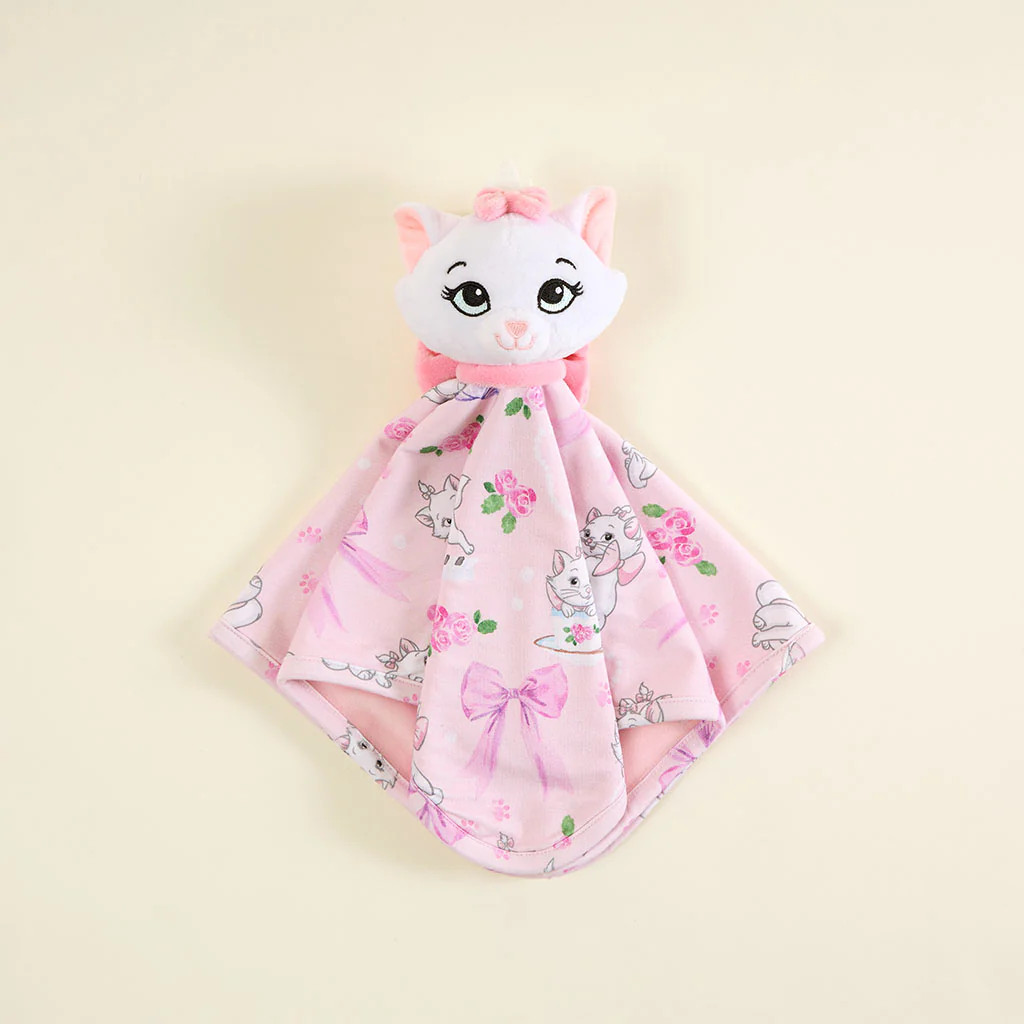 Cats Pink Reversible Baby Lovey | Disney Aristocats Marie | Posh Peanut