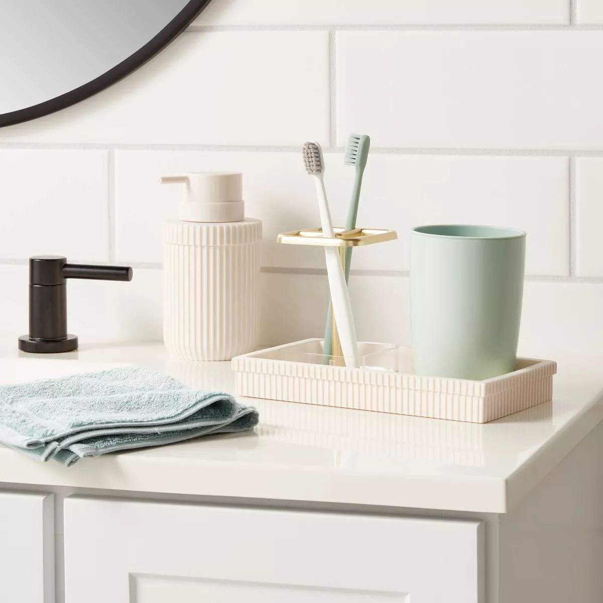 Ribbed Bath Tray White - Room Essentials™ | Target