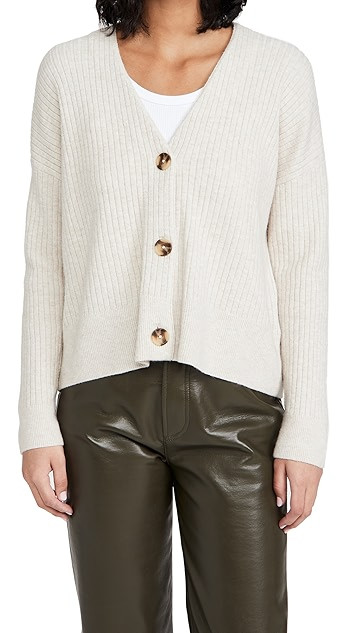 Secret Santa Cropped V Neck Cardigan | Shopbop