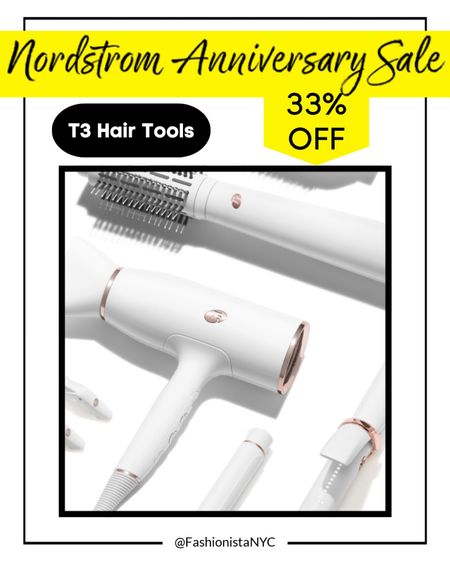 T3 Beauty Exclusives on SALE now at Nordstrom 🎉🎉 
SAVE 33% OFF - Just click any photo and Save!!! Beauty - Hair Tools - Hair - T3 - Blow Dryer- Flat Iron 

Follow my shop @fashionistanyc on the @shop.LTK app to shop this post and get my exclusive app-only content!

#liketkit #LTKFind #LTKBacktoSchool #LTKU #LTKsalealert #LTKbeauty #LTKxNSale
@shop.ltk
https://liketk.it/4ej2y