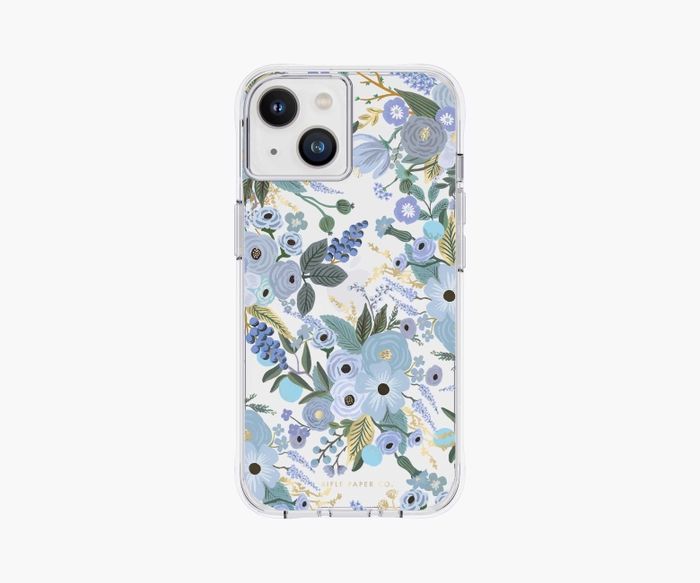 Clear Garden Party Blue iPhone Case | Rifle Paper Co.