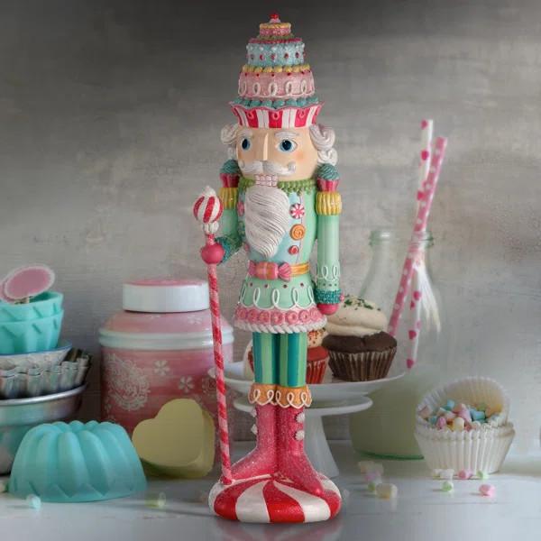 Pastel Peppermint Nutcracker | Wayfair North America