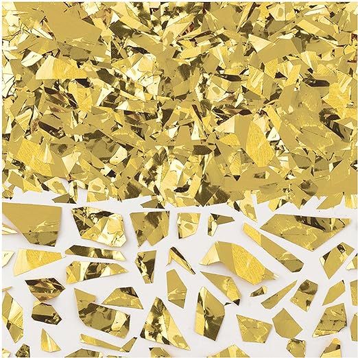 Amscan Sparkle Foil Shred - 1.5 oz., Gold, 1 Pack | Amazon (US)