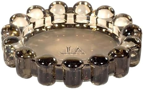 Home Collection Original Amber Glass Large Bubble Candle Dish | Amazon (US)