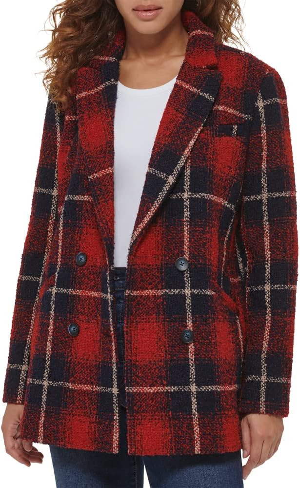 Levi's Women's Wool Blend Double Breasted Blazer | Amazon (US)