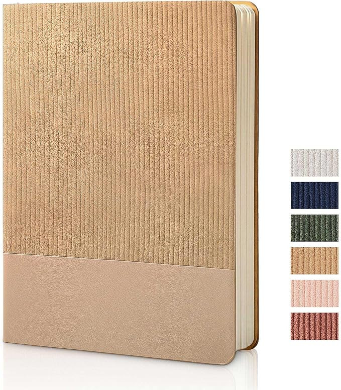 Lined Notebook Journal Notebooks for Work Hardcover Journaling 5.79"x8.27" A5 Leather Journals 21... | Amazon (US)