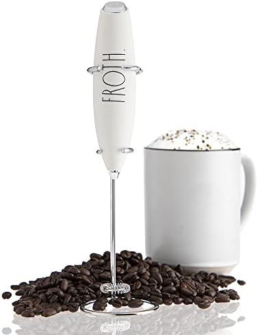 Rae Dunn Milk Frother- Handheld Electric Drink Mixer, Handheld Electric Milk Frother, Coffee Frot... | Amazon (US)