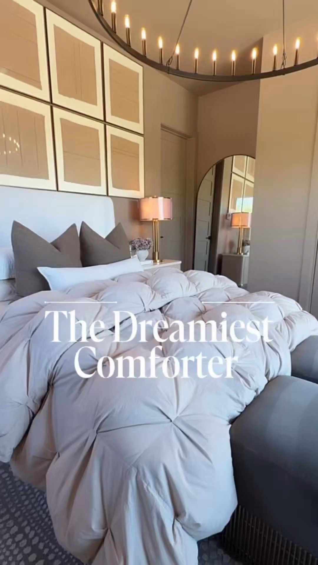 Better than hotel bedding ☁️🤎 

The dreamiest, fluffiest comforter! And yes, I sized up for that perfectly oversized look. 20/10 hands down one of my favorite comforters of all time! 

#quincepartner @Quince

#LTKU #LTKHome #LTKdayinmylife