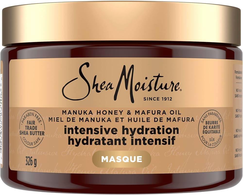 SheaMoisture Intensive Hydration Hair Masque hair treatment for dry, damaged hair Manuka Honey & ... | Amazon (CA)