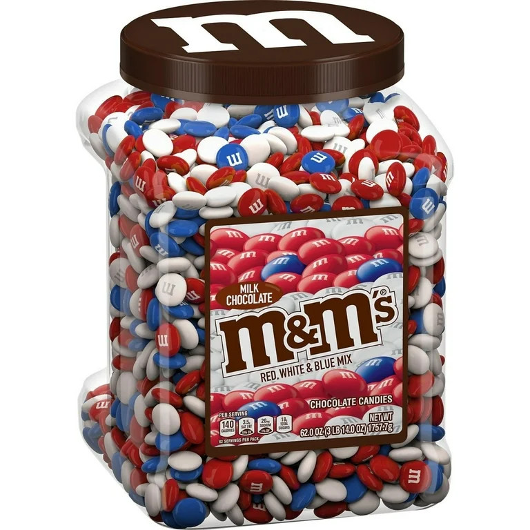MandMs Milk Chocolate Patriotic Mix (62 Ounce) | Walmart (US)
