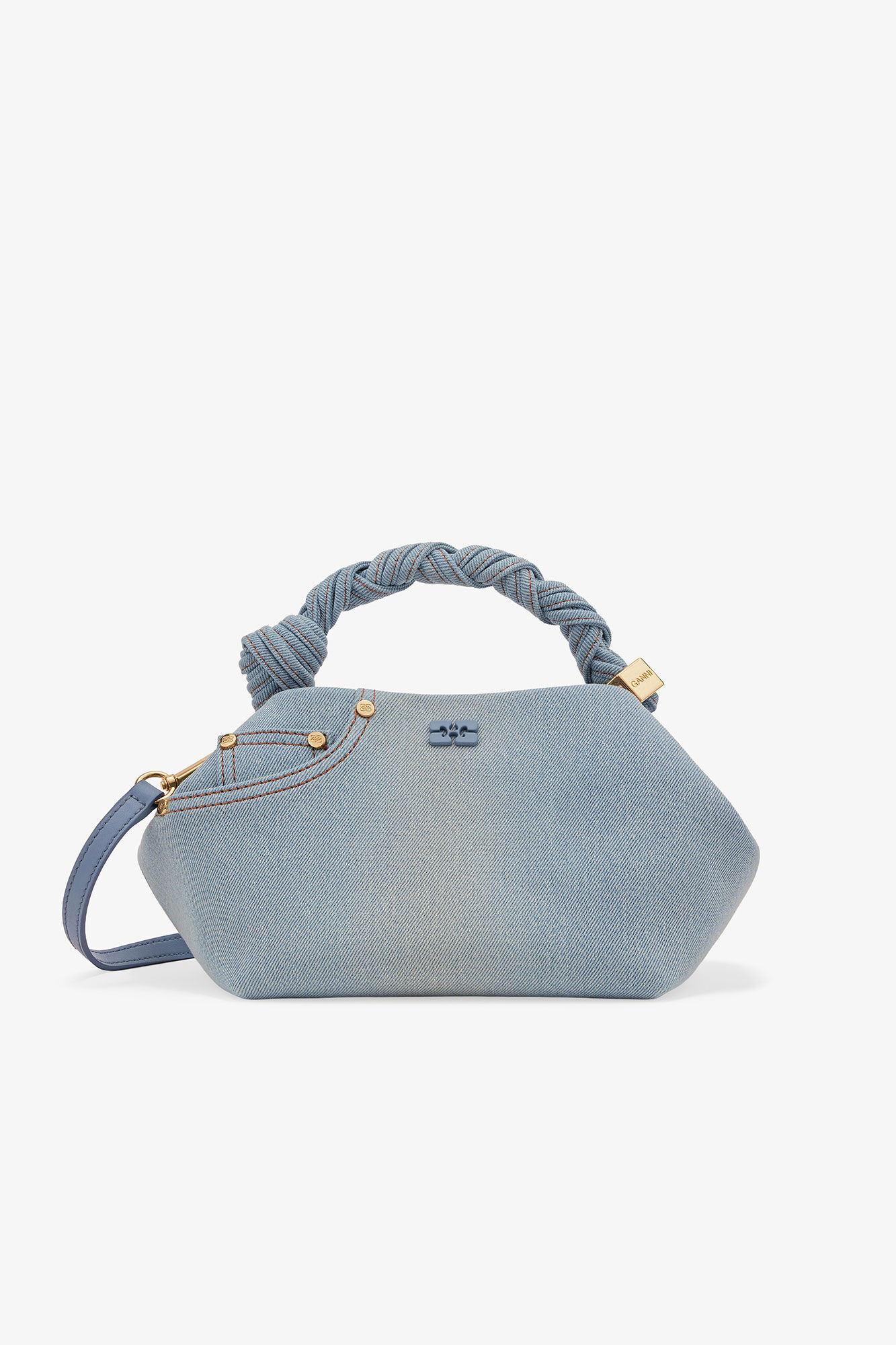 Denim Small Bou Bag | Ganni