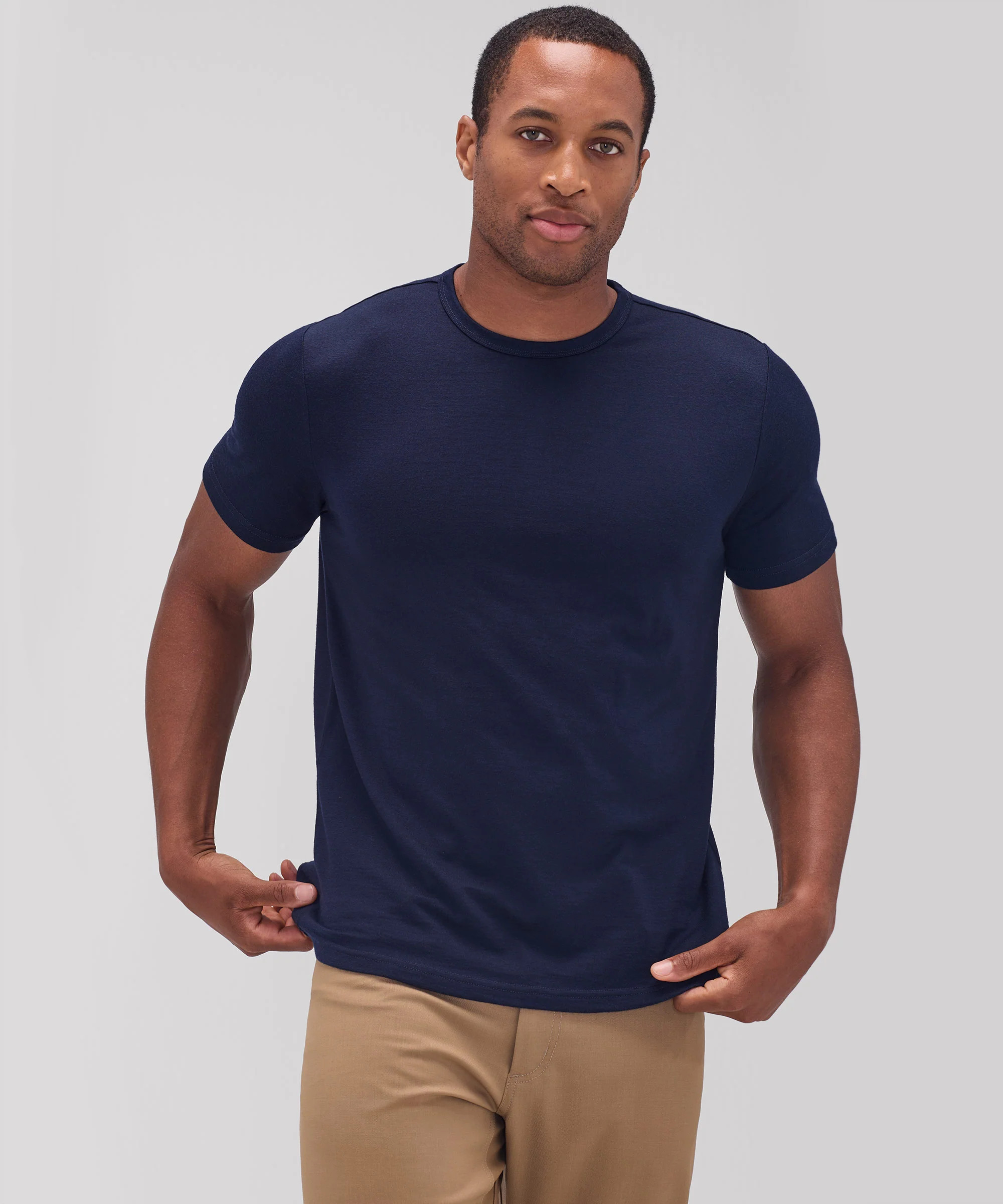 Men's Merino Crew Neck T-Shirt | Unbound Merino | Unbound Merino