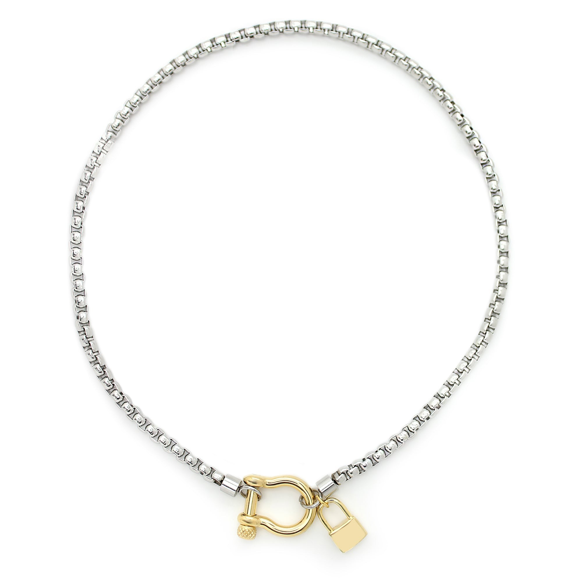HERRADURA LOCK SINGLE NECKLACE | Artizan Joyeria