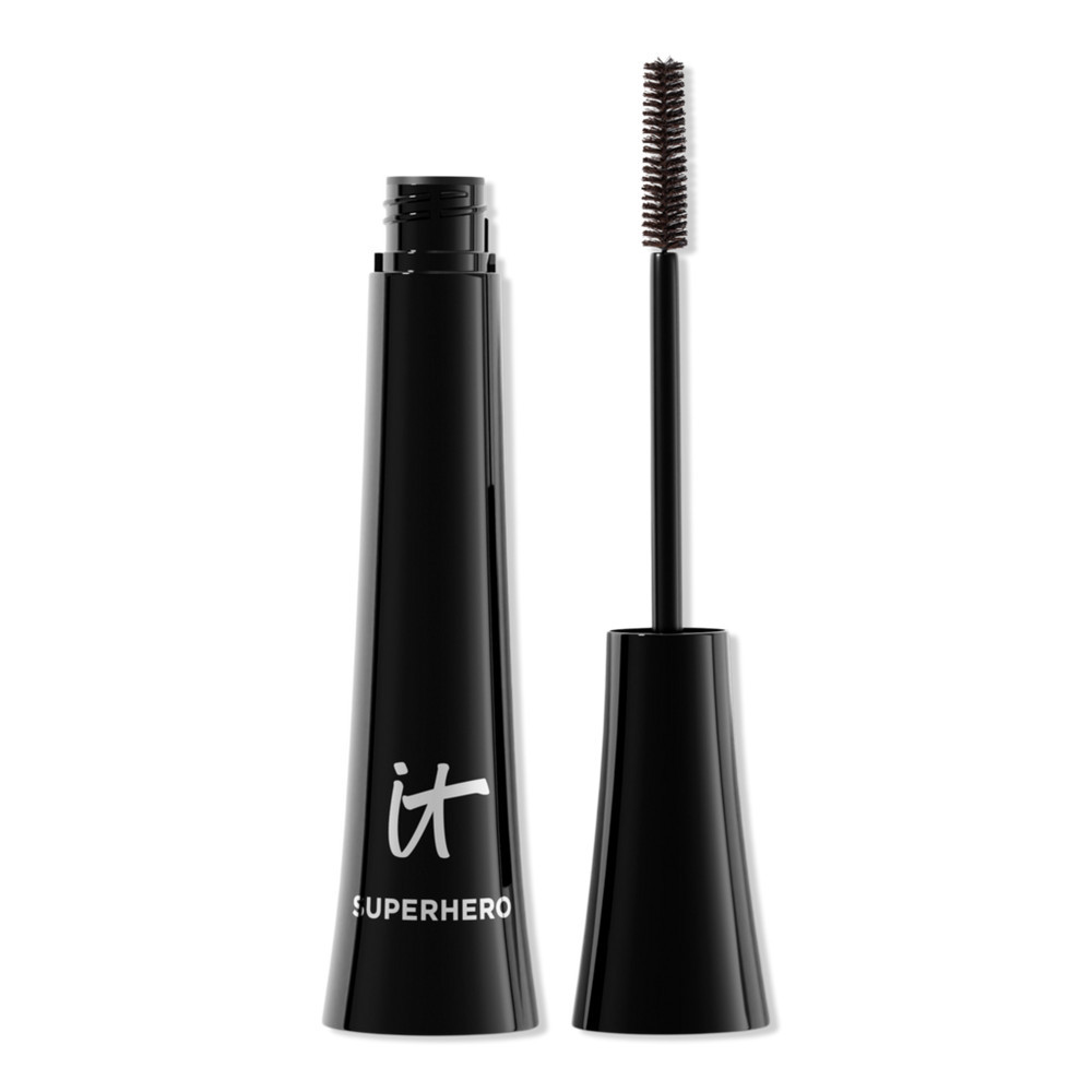 IT Cosmetics Superhero Elastic Stretch Volumizing & Lengthening Mascara - Brown | Ulta