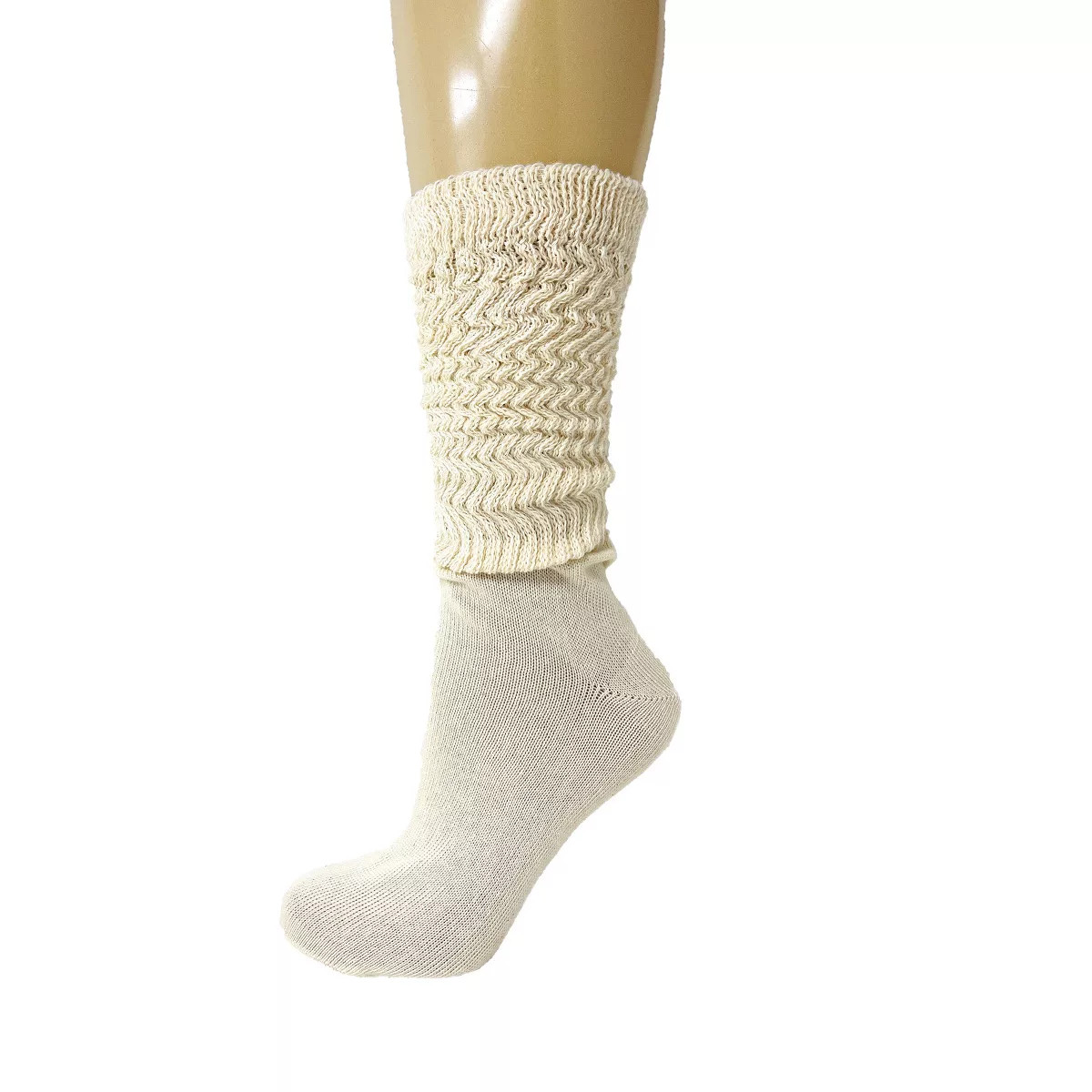 Slouch Socks for Women, Cotton Lightweight Breathable, Knee High or Scrunch, 1 Pair, Fits Shoe Si... | Target