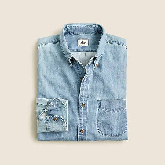 Midweight denim workshirt | J. Crew US