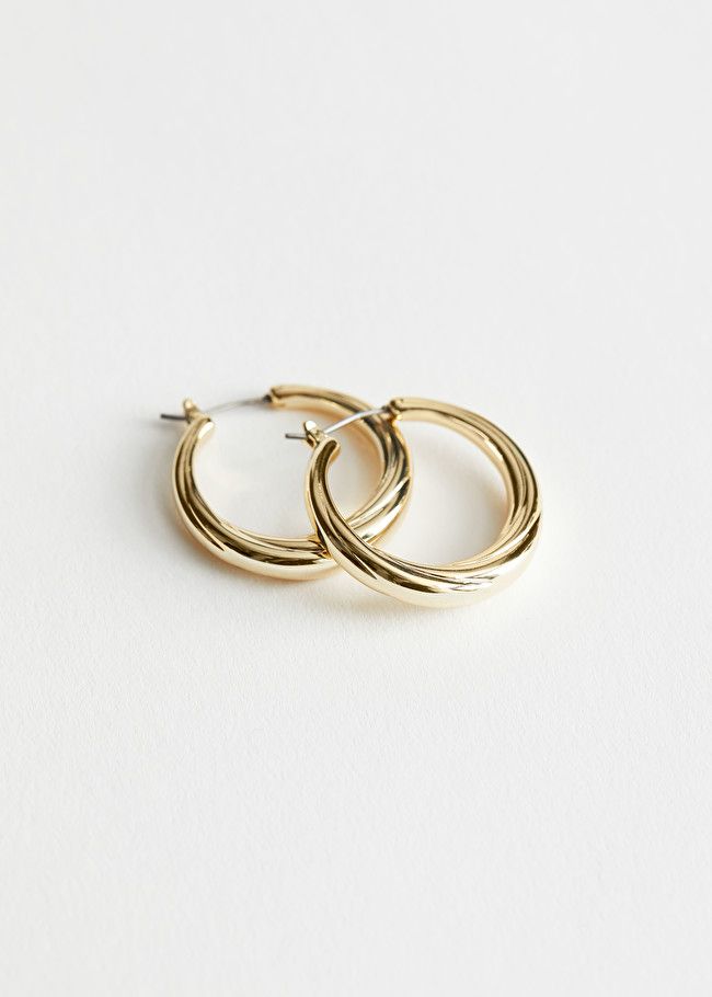 Curved Hoop Earrings | & Other Stories (EU + UK)