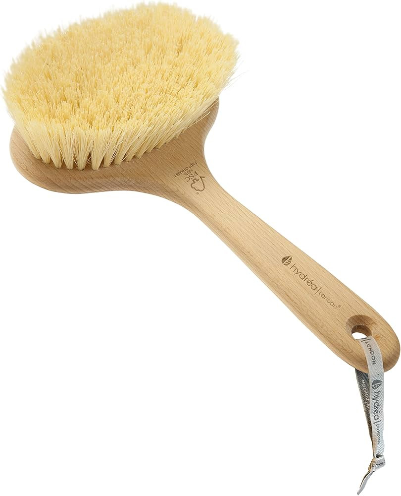 Hydréa London Professional Dry Skin Detox Body Brush with Extra Long Cactus Bristles | Amazon (US)