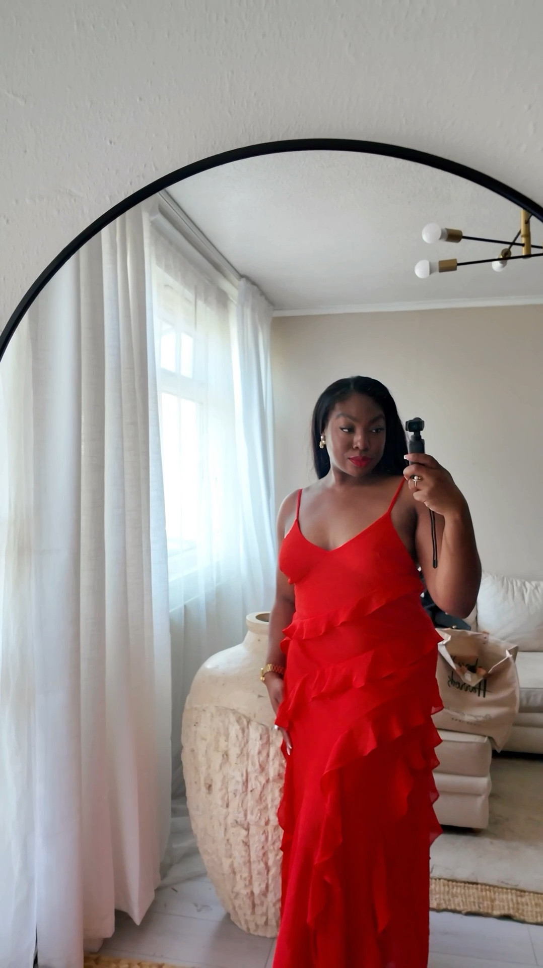 Stunning red ruffle cami dress that is so versatile. perfect for date night, brunch, dinner etc.

I got from forever New 😍😍😍

#LTKstyletip #LTKuk #LTKmidsize