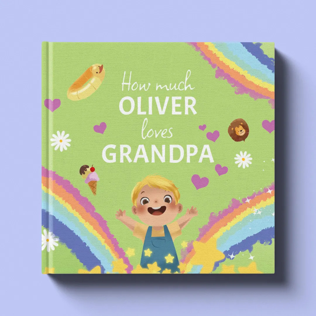 Grandpa Gift, Gift for Grandpa From Child, Father's Day, Personalized Children's Book, for Grandp... | Etsy (Global)