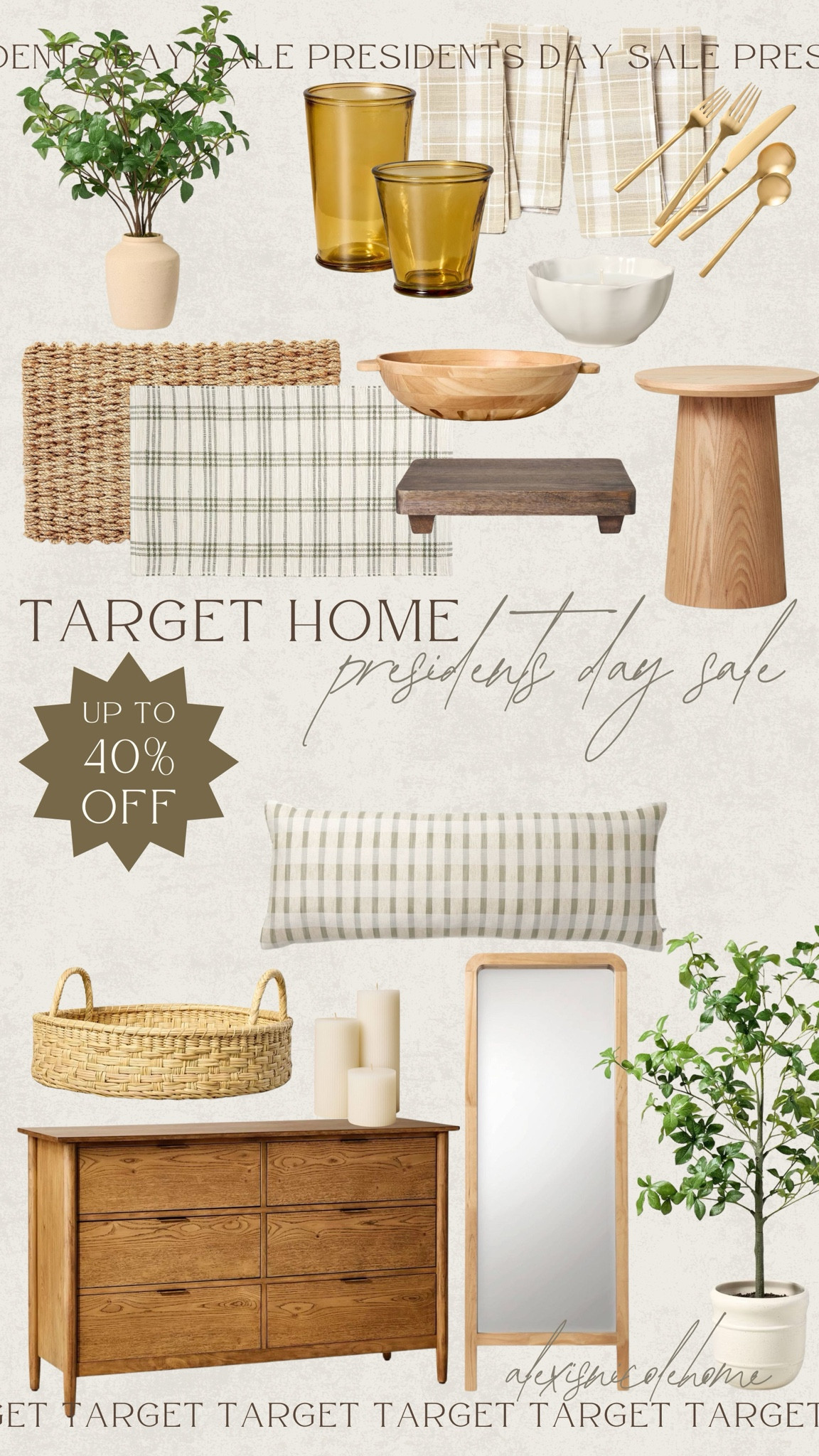 Up to 40% off Hearth & Hand at Target for Presidents' Day weekend! 🙌🏽

#LTKSaleAlert #LTKHome #LTKFindsUnder100