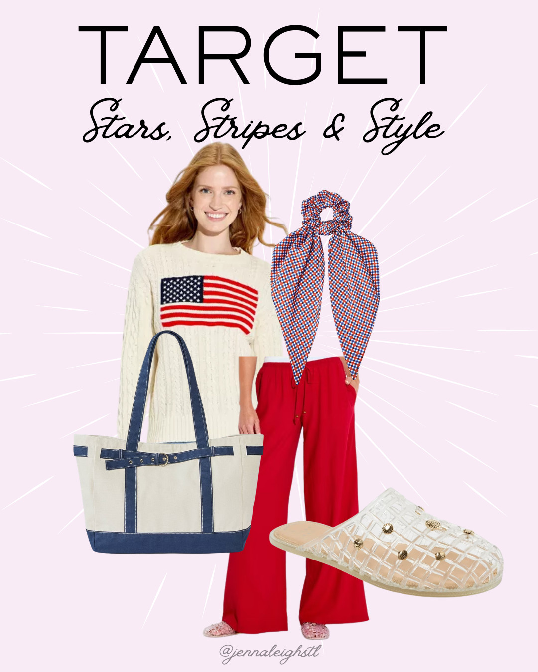 Stars, Stripes & Style

Loving this red, white, and blue look for summer. The perfect mix of classic Americana style with fun trendy pieces. 

 #LTKootd #LTKSeasonal #LTKMidsize