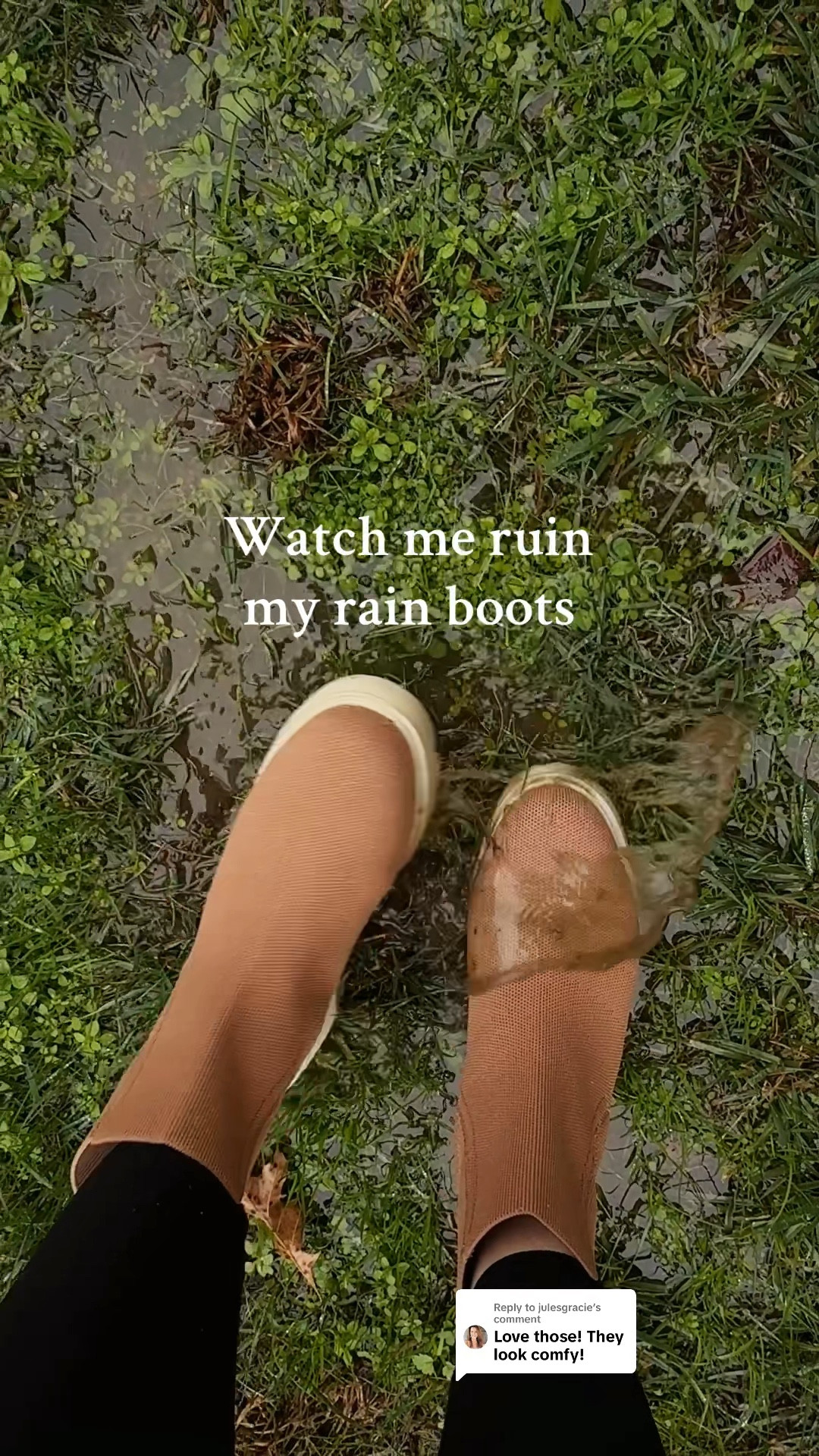 Cute waterproof rain boots seem too good to be true!

#rainboots #waterproofboots #chelseaboots 

#LTKootd #LTKActive #LTKSeasonal