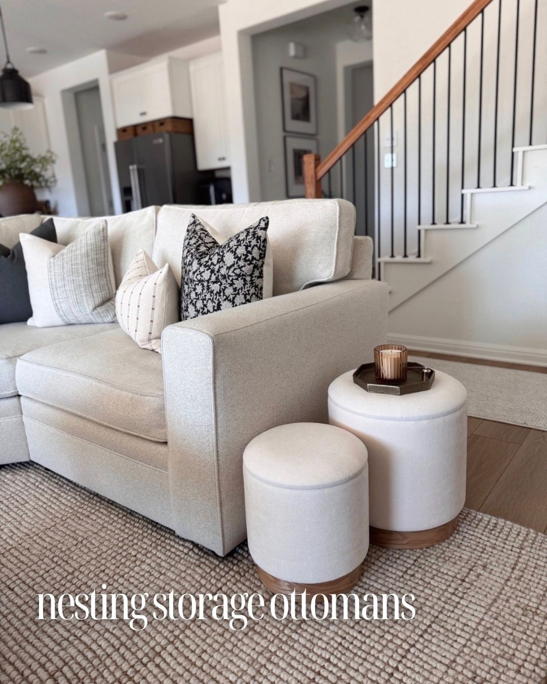 Storage Made Chic ✨

I love these nesting storage ottomans because they are neutral, look expensive (but arent) and theyre functional for storage or to use as a side table!

#LTKStyleTip 

Affordable storage, ottoman, living room

#LTKHome #LTKdayinmylife #LTKSaleAlert