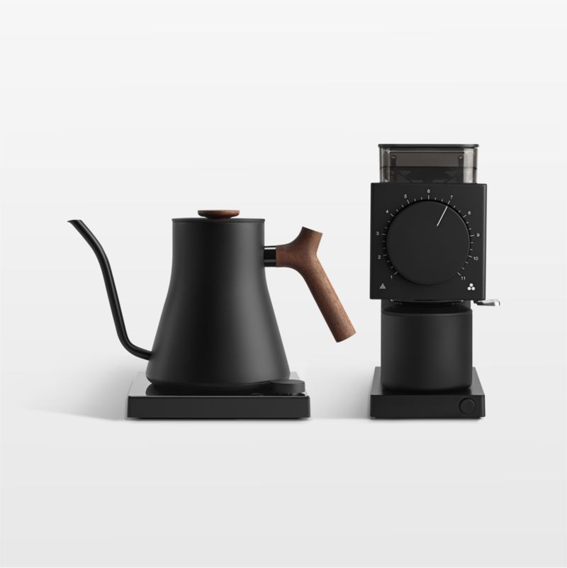 Fellow Next-Gen Matte Black Pour Over Coffee Bundle | Crate & Barrel | Crate & Barrel