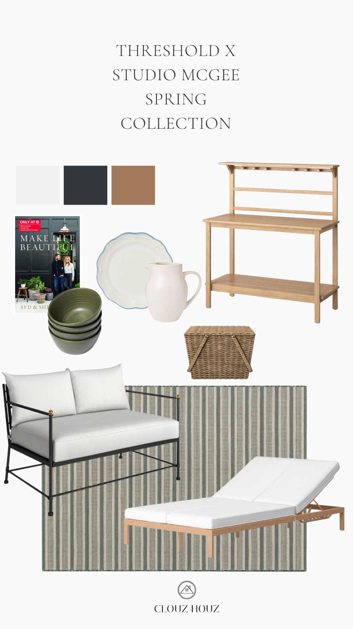 Our favorite outdoor finds from the Treshold X Studio McGee Collection!
