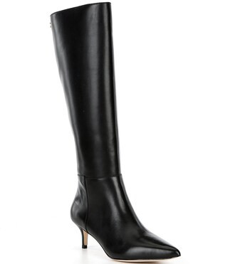 Lauren Ralph Lauren Mckay Leather Tall Boots | Dillard's | Dillard's