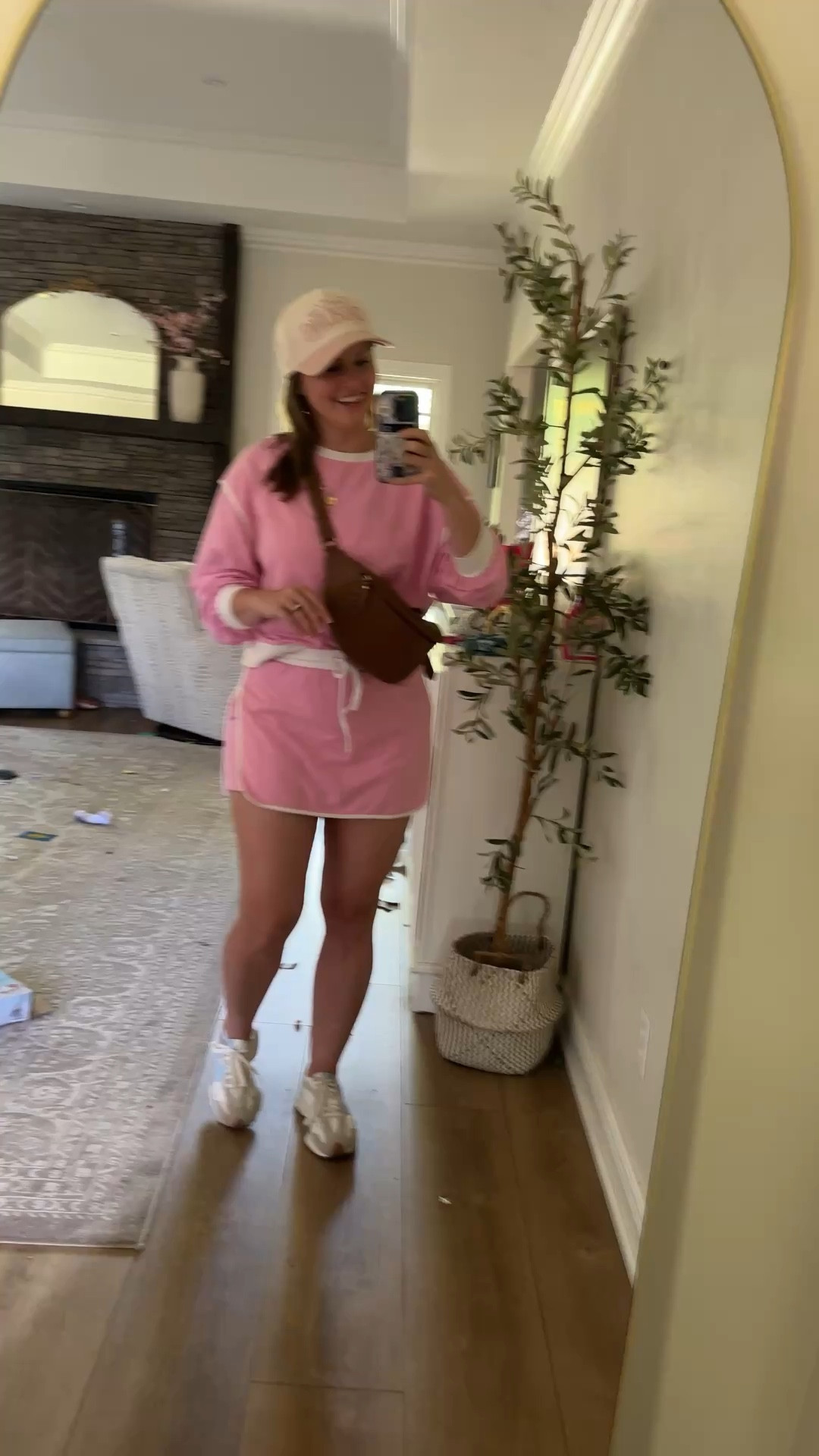 Love this easy casual sports mom outfit! It’s actually a two piece set and the skirt has built in shorts! 

It was off to gymnastics, soccer, birthday party and lunch all before 2pm! 😜 Busy but grateful for this life w the kiddos!! Here’s what I wore— all in size m! Also linking my leather bag from Mandrn, I wear it nearly every day! It’s super nice & durable. 

#LTKdayinmylife #LTKgrwm #LTKmomlife