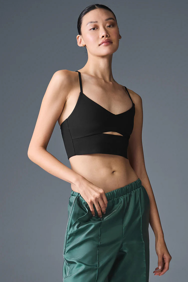 Alosoft Highlight Bra - Bone | Alo Yoga (US)