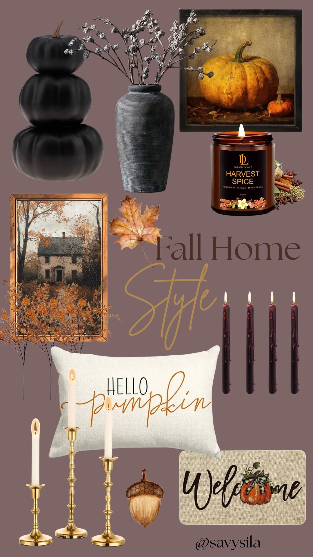 Fall is almost over! Paintings of Autumn, pumpkins, candles, moody vase and fluffy pillow make it all so cozy!🧡🍂

#LTKfall #LTKhome #LTKstyletip