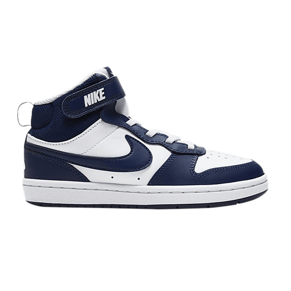 Nike Court Borough Mid 2 PSV 'White Signal Blue' Sneakers | GOAT
