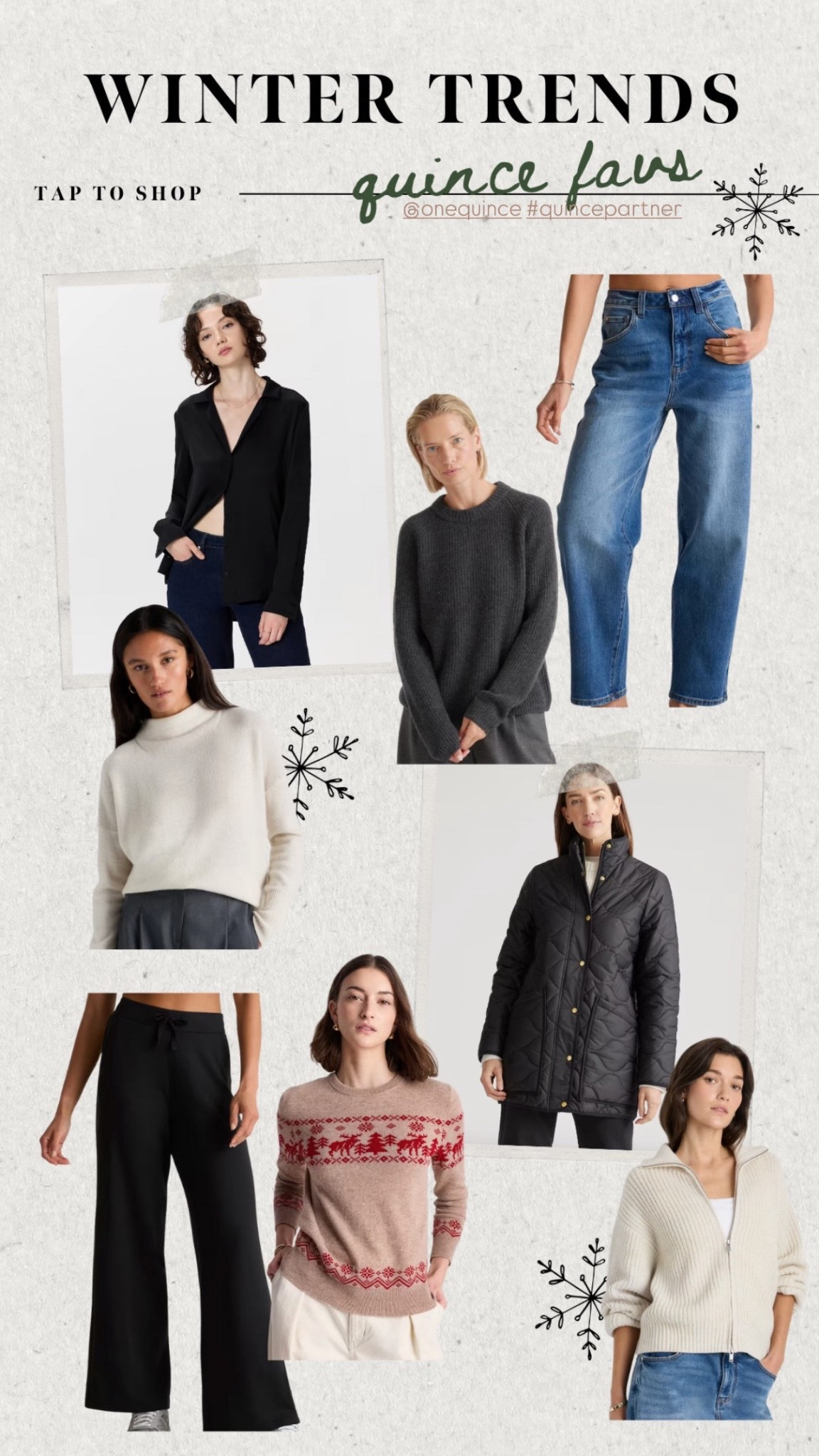 I wear a size L in Quince! @onequince #quincepartner 

#LTKSeasonal #LTKHoliday #LTKMidsize