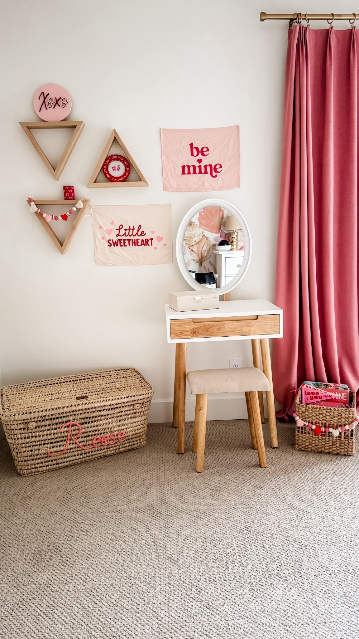 Valentine’s Day in her room #Valentine’sDay 

#LTKHome