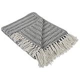 DII Modern Farmhouse Cotton Herringbone Blanket Throw with Fringe For Chair, Couch, Picnic, Camping, | Amazon (US)