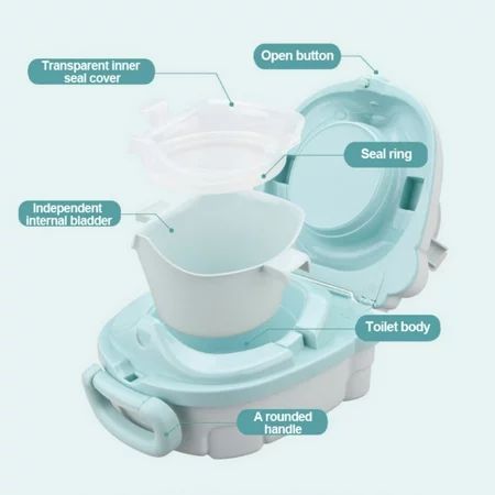 Clearance Portable Infant Child Toilet Baby Travel Emergency Toilet Camping Car Potties Toilet Safet | Walmart (US)