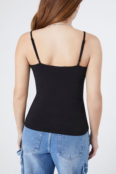 Cotton Scoop Neck Cami | Forever 21