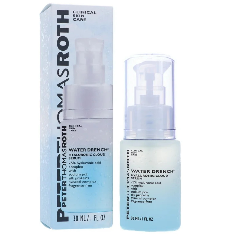 Peter Thomas Roth Water Drench Hyaluronic Cloud Face Serum, 1 fl oz | Walmart (US)