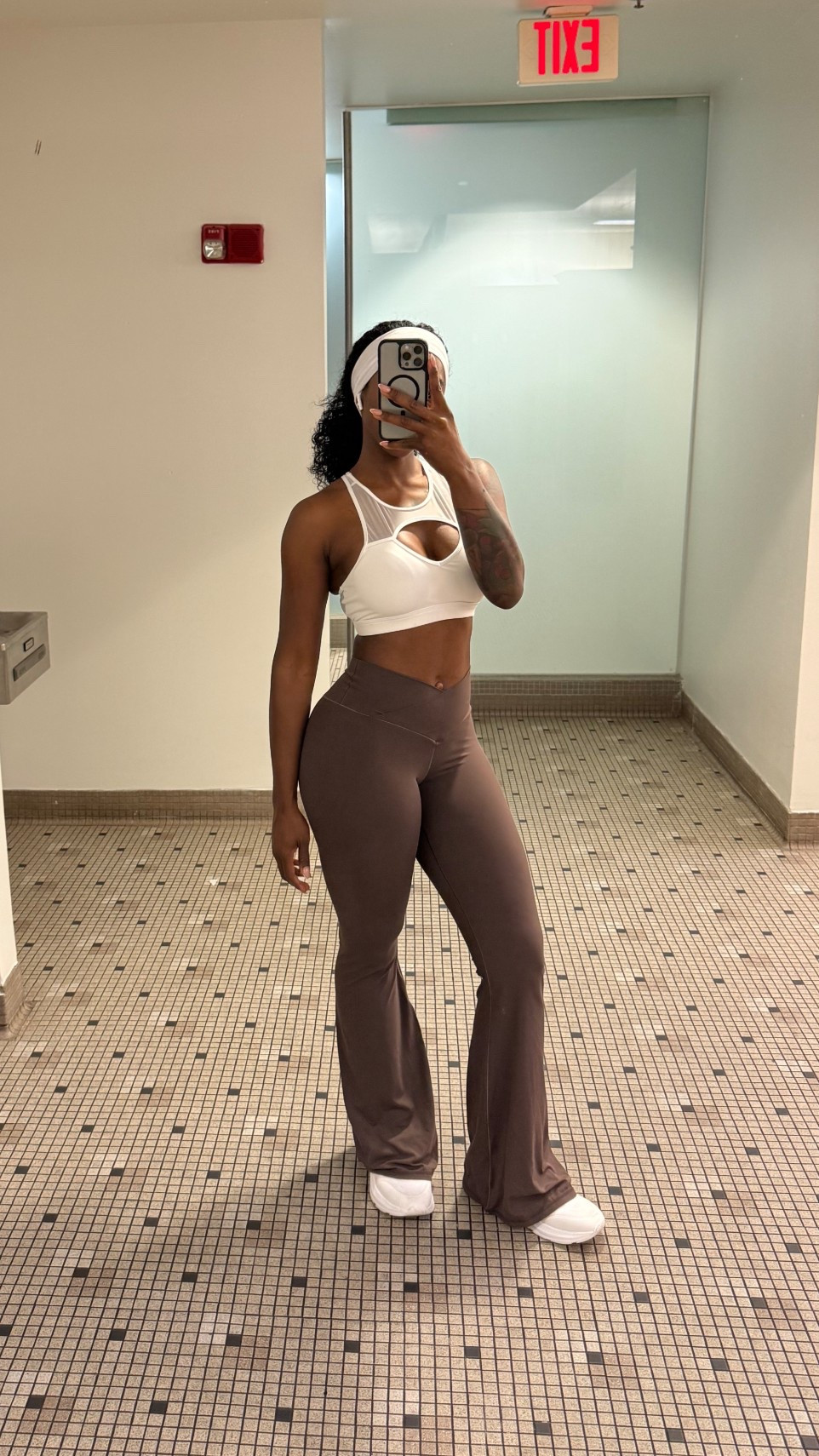 Talk girl friendly gym pants 🤎

#LTKFindsUnder50 #LTKActive #LTKTall