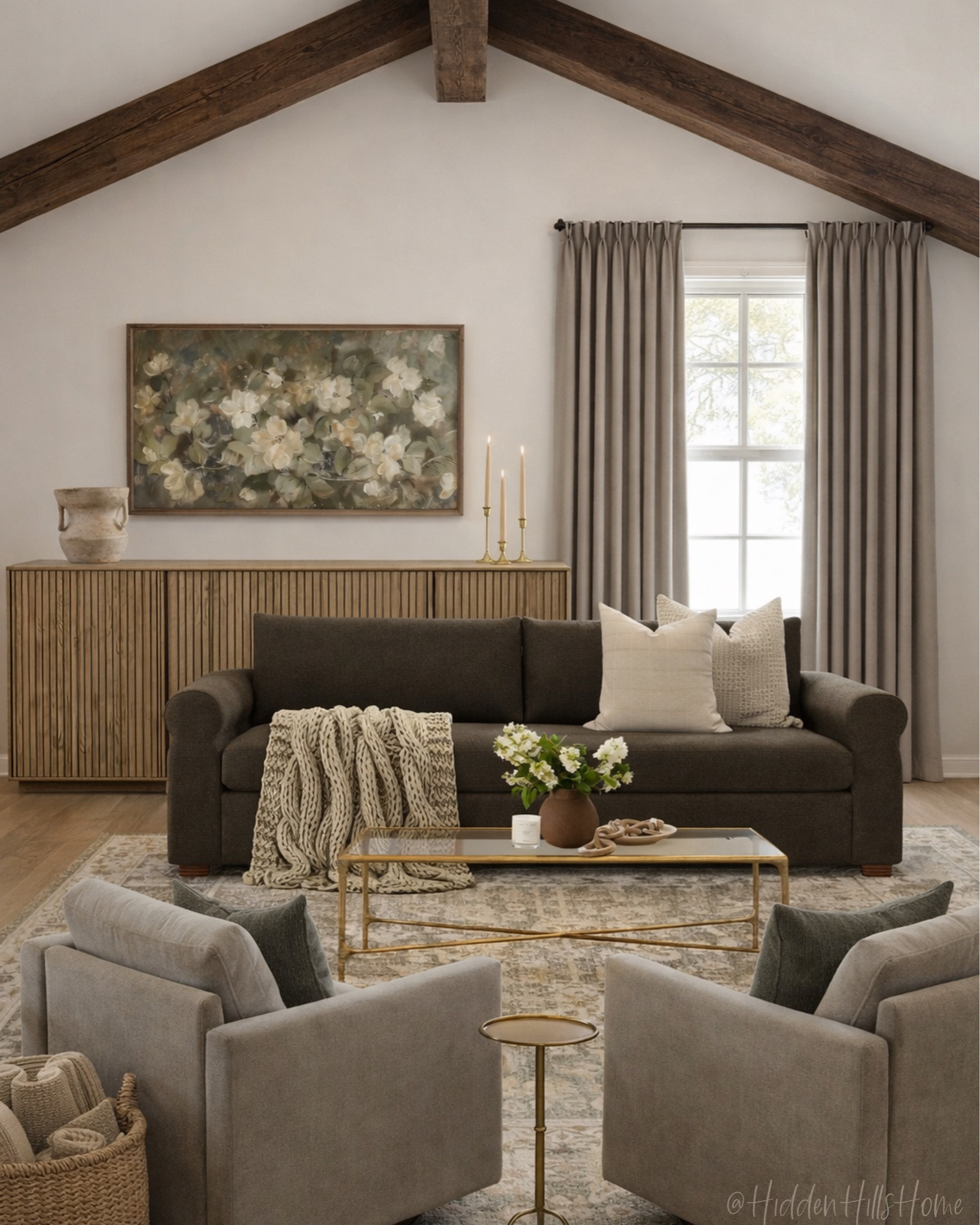 Cozy living room decor ideas! Living room mood board, home inspiration, sofa, swivel chairs, living room design, coffee table decor, media console, curtains #livingroom

#LTKHome #LTKSaleAlert #LTKSeasonal
