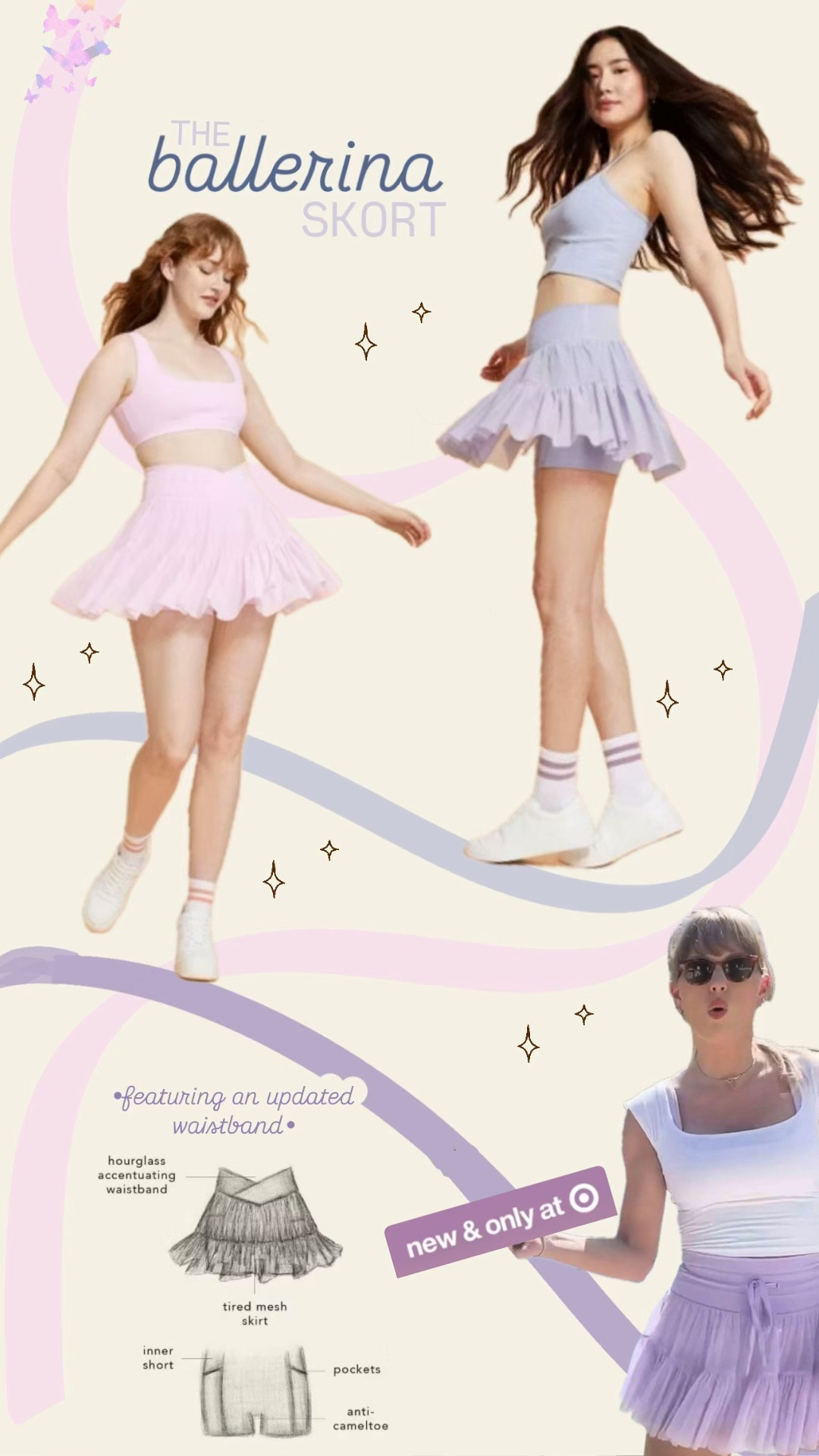 Taylor Swift-approved and absolutely worth the hype!! This skort sold out for months after TS wore it, but NOW it’s back—and best news, it’s at Target! 💜 Grab it before they sell out!!! Comes in other colors and features an updated waistline for the perfect fit. Linked on my LTK! #LTKStyleTip #LTKActive #LTKFinds #taylorswift

#LTKFitness