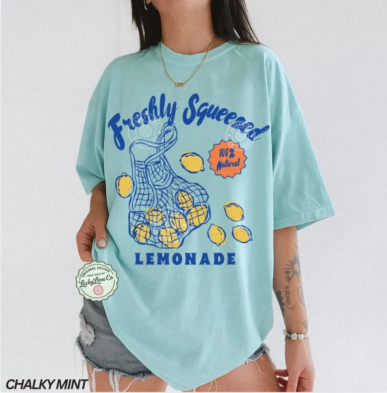 Lemonade Shirt, Lemon Shirt, Womens Summer Tshirt, Vacation Shirt, Limoncello Shirt, Italian Summ... | Etsy (US)